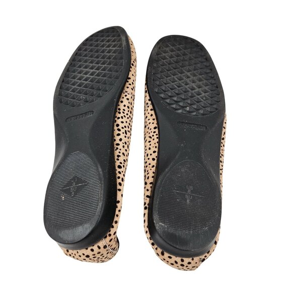 Aerosoles Ballet Flats Womens Size 8 Leopard Print Bow Slip On Comfort Shoes - Picture 9 of 9